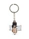 Cartoon Themed Single Sided Keychain