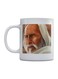 Omar Al-Mokhtar Portrait Printed Mug White/Brown