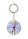 Double Sided Cartoon Printed Keychain