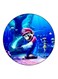 Super Mario Printed Fridge Magnet Blue/Pink/Beige 5.5cm