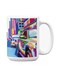 Premium Printed Ceramic Coffee Mug Multicolour 350ml