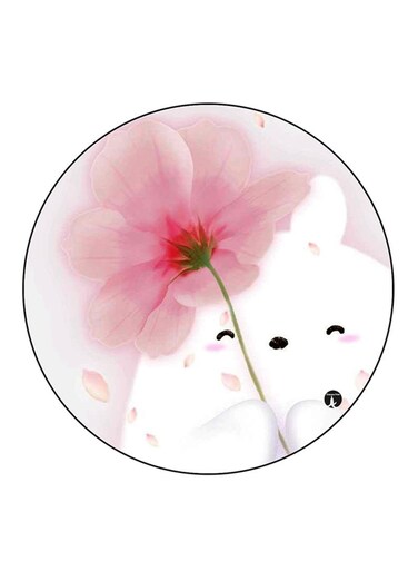 Flower Printed Fridge Magnet Multicolour