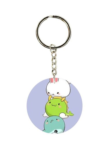 One Sided Printed Keychain