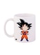 Dragon Ball Printed Mug White/Red/Blue 12ounce