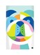 Printed Fridge Magnet Multicolour 8.5x0.4x5.5cm