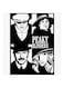 Peaky Blinders MDF Painting Multicolour 30x30centimeter