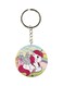 Double Sided Unicorn Printed Keychain