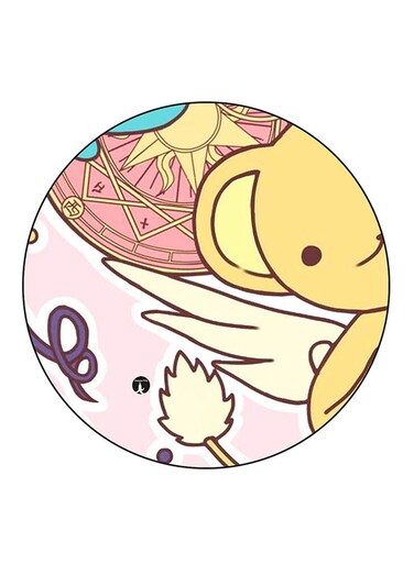 Anime Cardcaptor Sakura Printed Fridge Magnet Multicolour