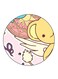 Anime Cardcaptor Sakura Printed Fridge Magnet Multicolour
