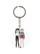Girl Printed Keychain