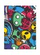 Random Things Metal Plate Poster Multicolour 15 x 20cm