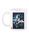 Sonic Printed Coffee Mug White/Black/Blue