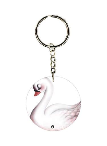 Swan Theme Keychain