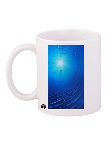 Finding Nemo Printed Mug White/Blue Standard Size