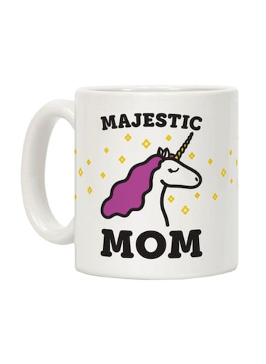 Majestic Mom Printed Coffee Mug White