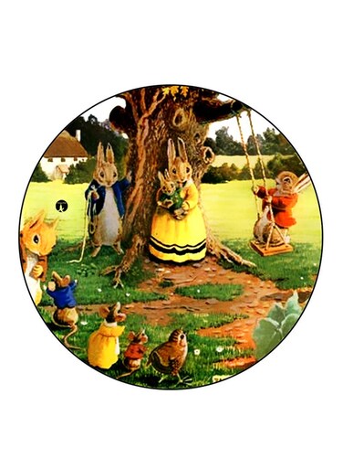 Animals Printed Fridge Magnet Multicolour