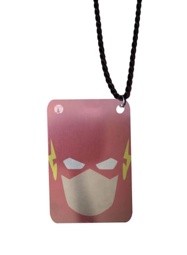 Flash Printed Car Mirror Pendant