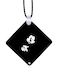 Mickey Mouse Printed Car Mirror Pendant