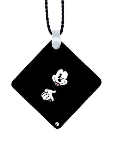 Mickey Mouse Printed Car Mirror Pendant