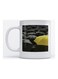 Mug Yellow Umbrella for Coffee and Tea White
