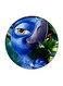 Rio Printed Fridge Magnet Round Multicolour