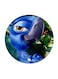 Rio Printed Fridge Magnet Round Multicolour