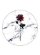 Flower Printed Fridge Magnet Multicolour
