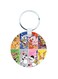 Digimon Anime Wooden Keychain