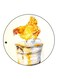 Chicken Printed Fridge Magnet Multicolour