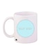 Game Over Printed Coffee Mug White/Blue