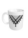 1pc with'shemagh Print Ceramic Coffee Mug - Handmade with Love, Durable &amp; Reusable, Ideal for Home, Office