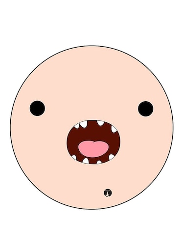 Adventure Time Printed Fridge Magnet Multicolour