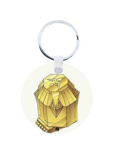 Digimon Anime Wooden Keychain