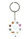 The Anime Digimon Double Side Printed Keychain