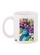 Monsters University Printed Coffee Mug White/Blue/Purple 11ounce