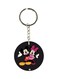 Mickey Mouse Cartoon Printed Double Sided Keychain