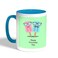 Happy Friendship Day Printed Coffee Mug, Turquoise 11 Ounce