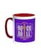 Rock And Roll Printed Coffee Mug Red/White 11ounce