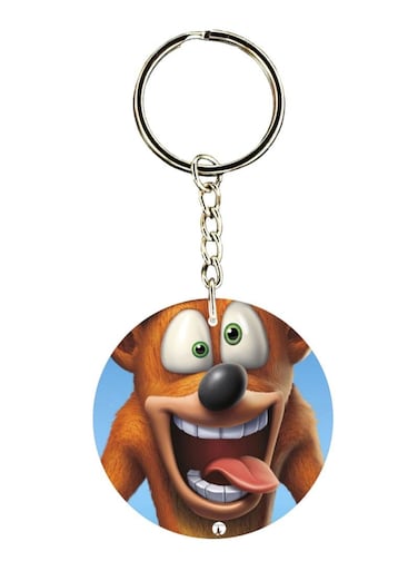 Crash Printed Keychain