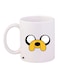 Printed Coffee Mug White/Yellow/Black 11ounce