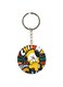 Cartoon Themed Single Sided Key Chain