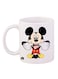 Durable Heat-resistant Thick Wall Designed Ergonomic Handled Mickey Mouse Printed Mug White/Black/Red 11ounce
