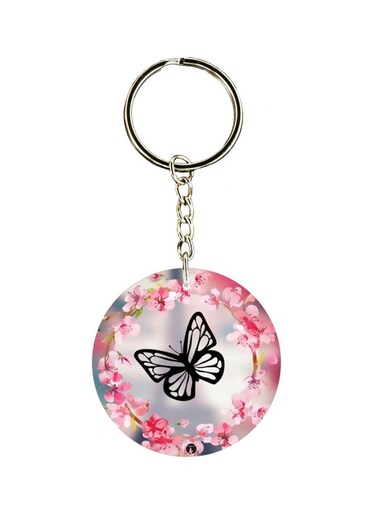 Butterfly Printed Keychain