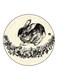 Rabbits Printed Fridge Magnet Multicolour