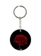 Double Sided Rose Printed Keychain