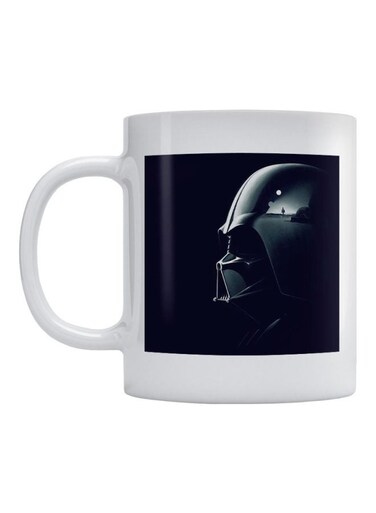 Star Wars Printed Mug White/Black/Grey 350ml