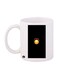 Emojis Printed Mug White/Black/Yellow Standard Size