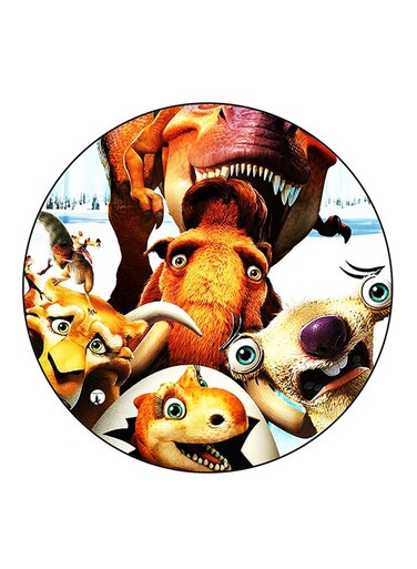 Ice Age Printed Fridge Magnet Multicolour