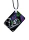 Alien Printed Car Mirror Pendant