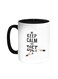 Keep Calm And Diet Printed Coffee Mug Black/White 11ounce
